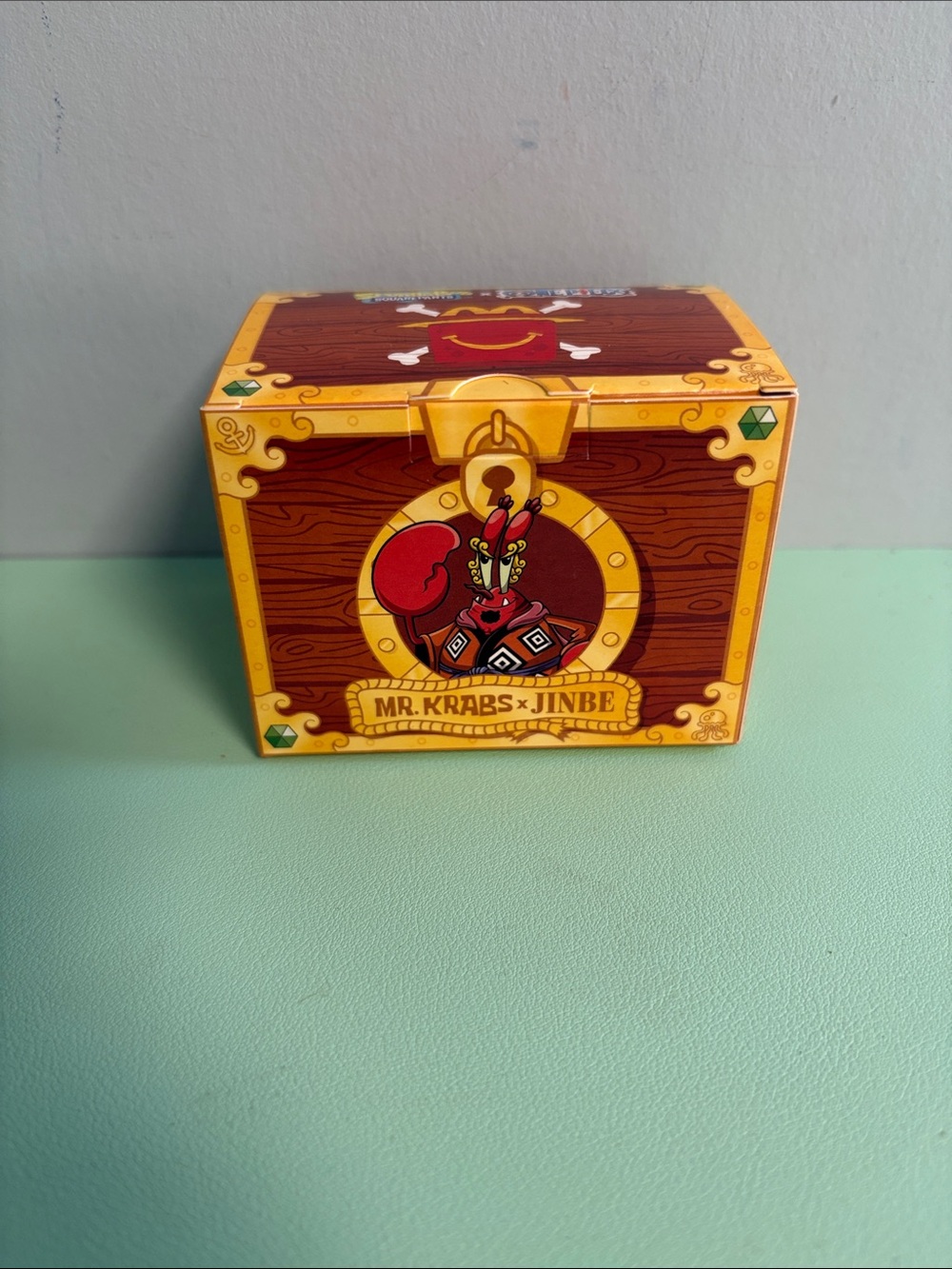 McDonald’s Happy Meal SpongeBob SquarePants x Onepiece Mr Krabs x Jinbe Kids Toy